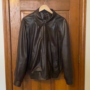 Ferragamo Leather Jacket